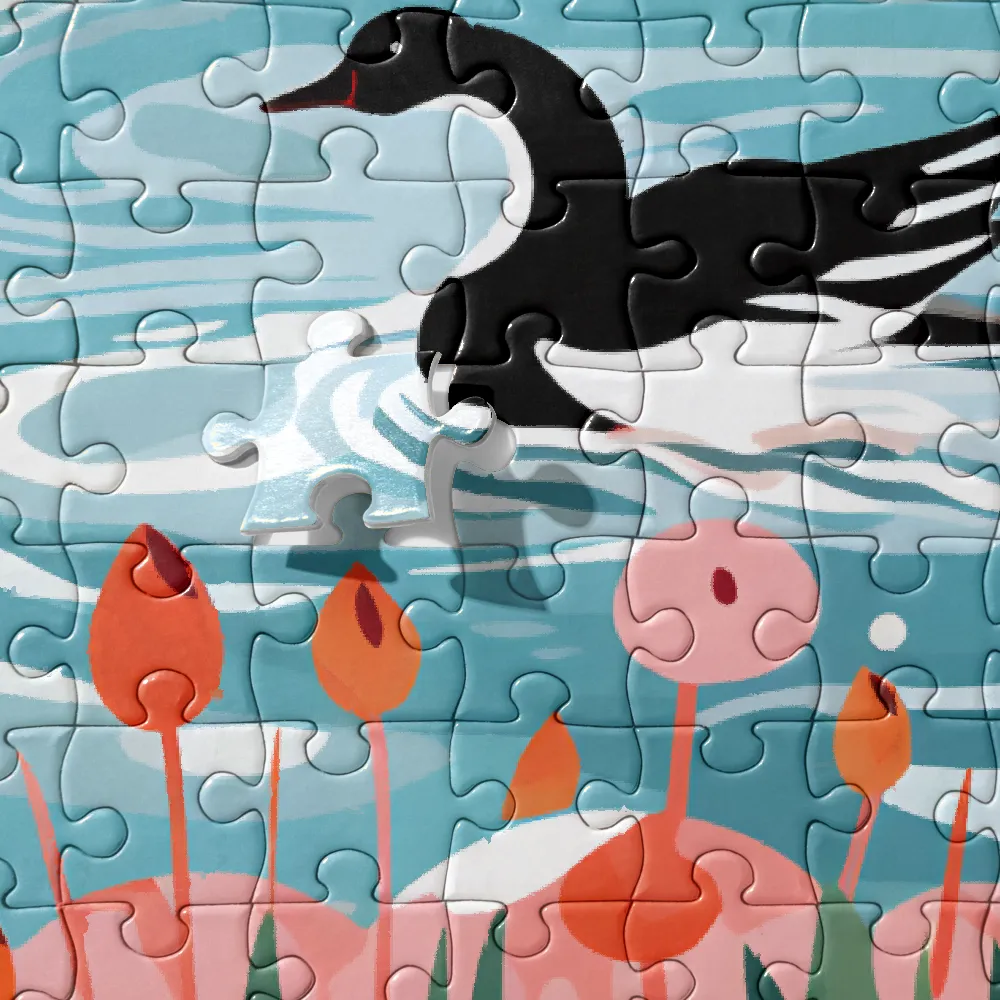 Serenity in Aquatic Harmony