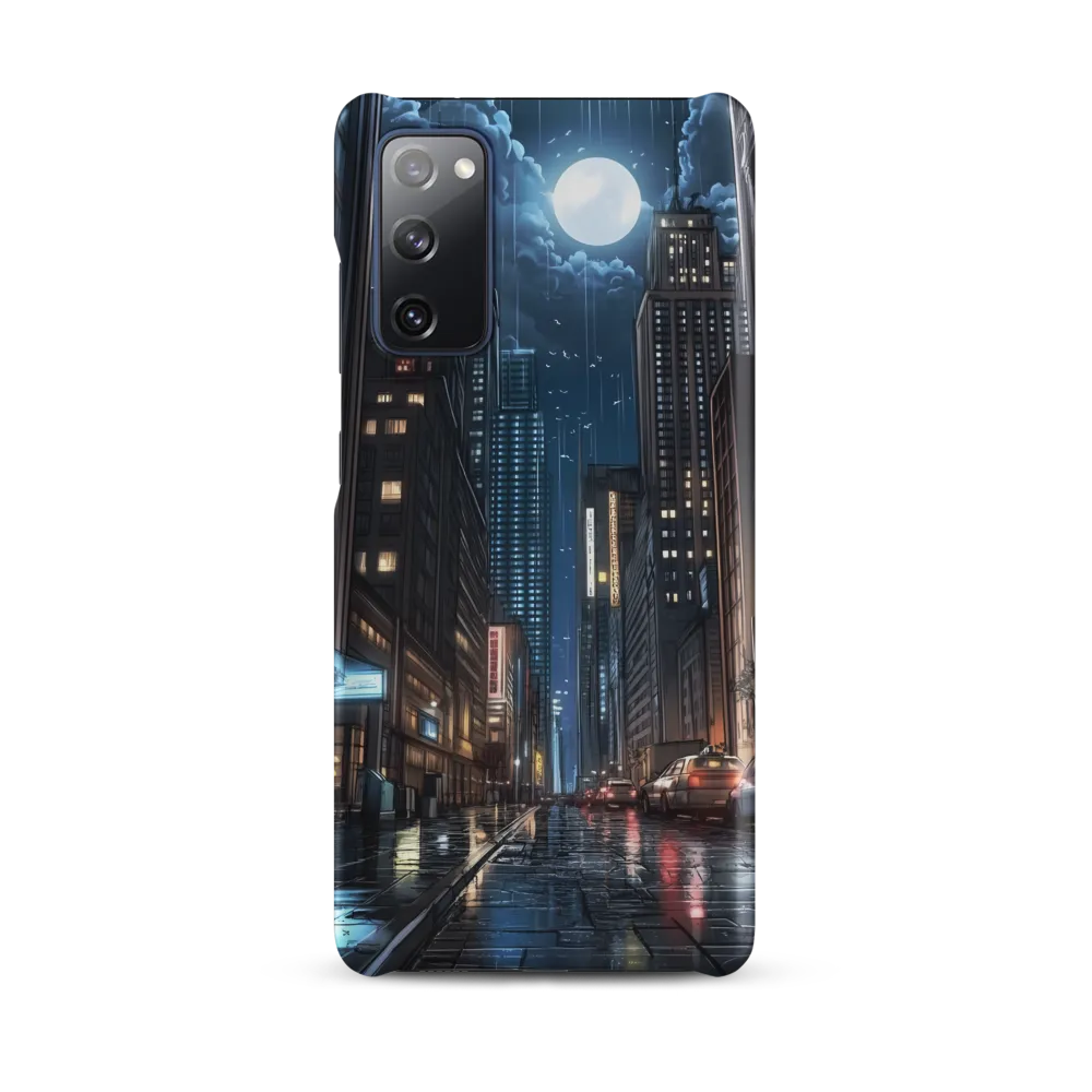 Moonlit Urban Serenity