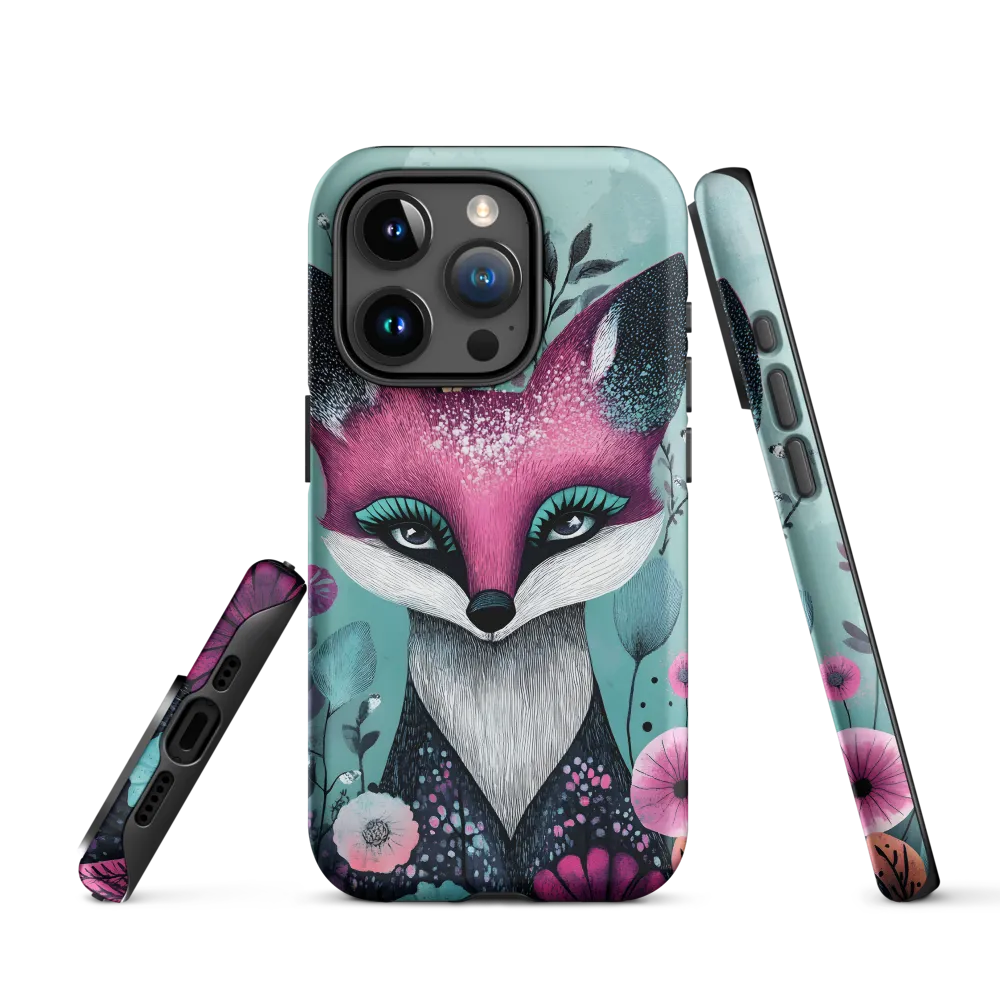 Whimsical Fox Among Blossoms