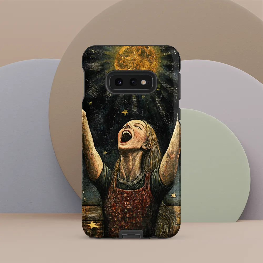 Reaching for the Moon | Phone Case |  S10e | Tough Case | Matte