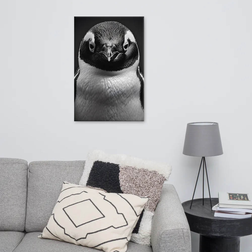 Majestic Penguin Portrait | Canvas | 24″×36″