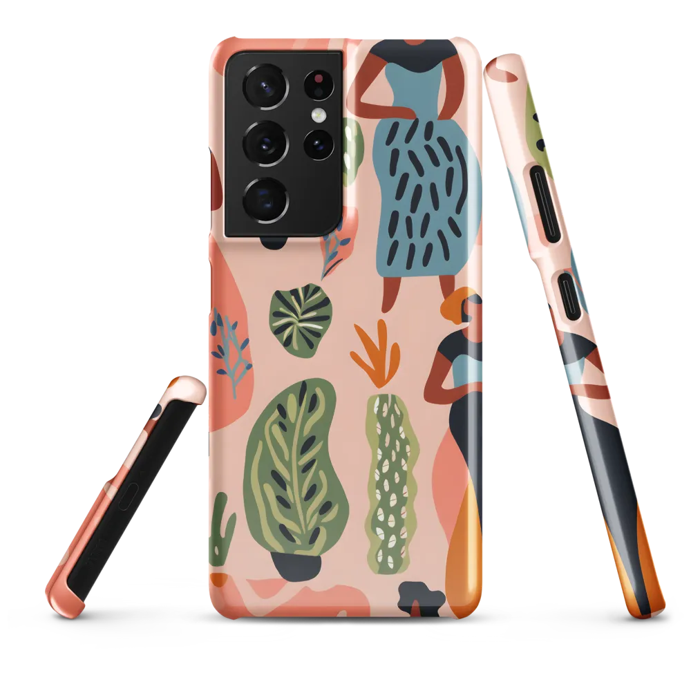 Harmony of Nature and Femininity | Phone Case |  S21 Ultra | Snap Case | Glossy