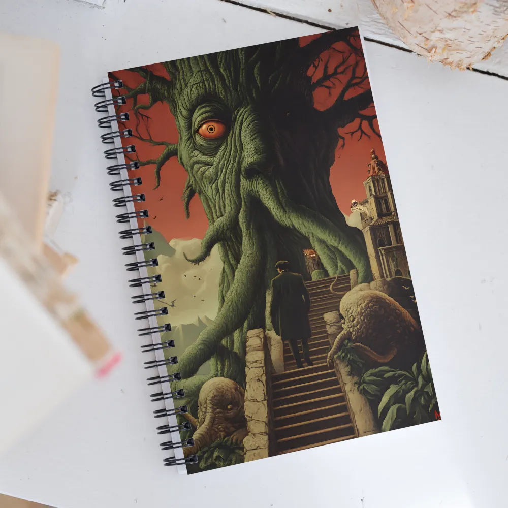 The Whispering Tree | Spiral Notebook