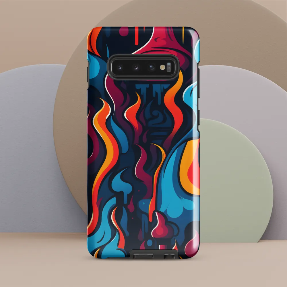 Fire and Strategy | Phone Case |  S10 Plus | Tough Case | Glossy