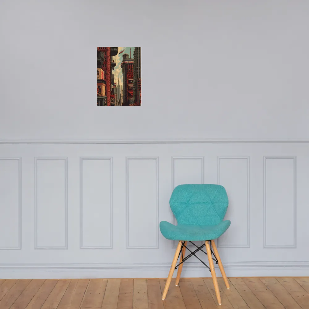 A Glimpse of Tomorrow: Urban Ambition | Poster | 12″×16″