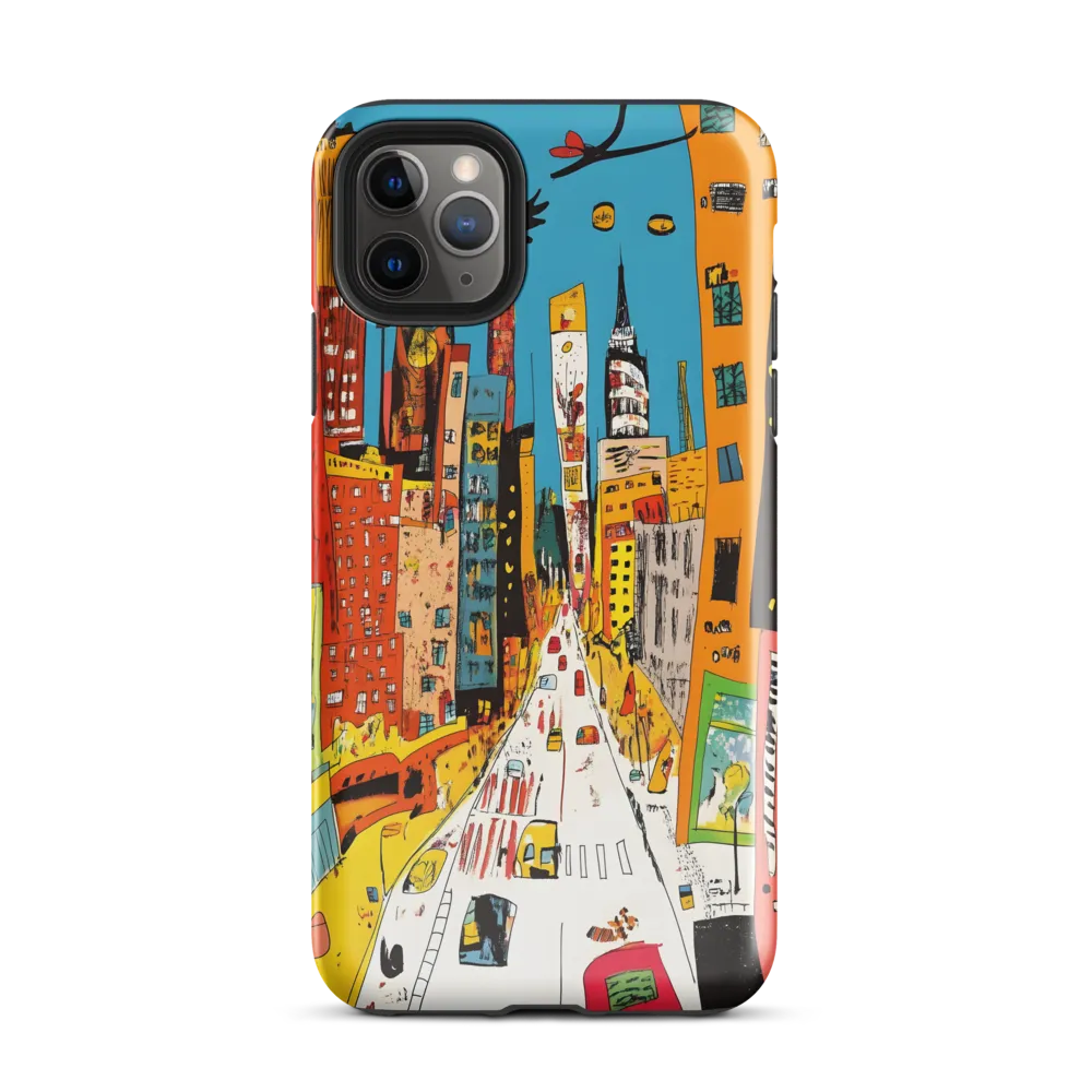 Whimsical Urban Symphony | Phone Case |  11 Pro Max | Tough Case | Glossy