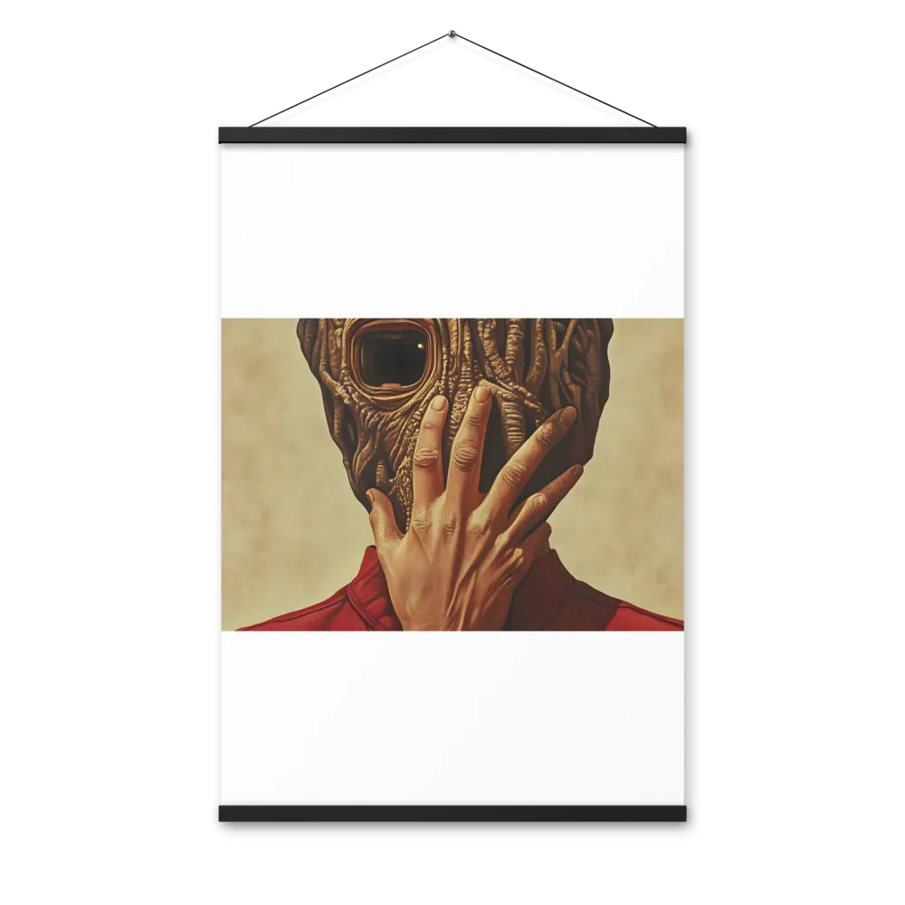 The Mask of Roots | Poster With Black Wood Hanger | 24″×36″