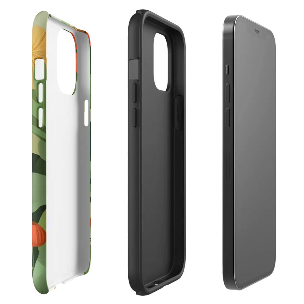 Nature's Serenity: A Modern Portrait | Phone Case |  12 Pro Max | Tough Case | Matte