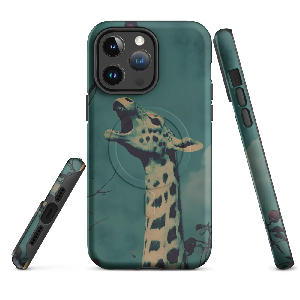 Whispers of the Tall: A Surreal Giraffe Encounter