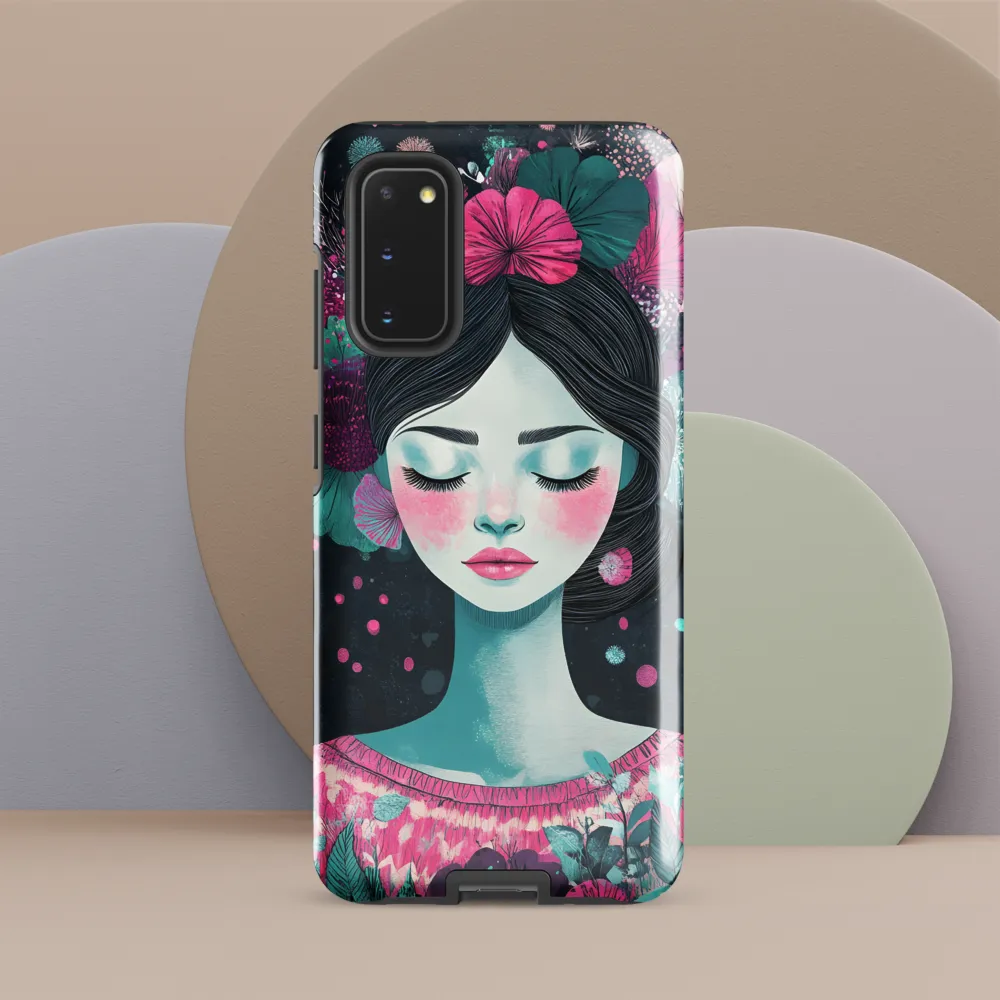Embrace of Floral Serenity