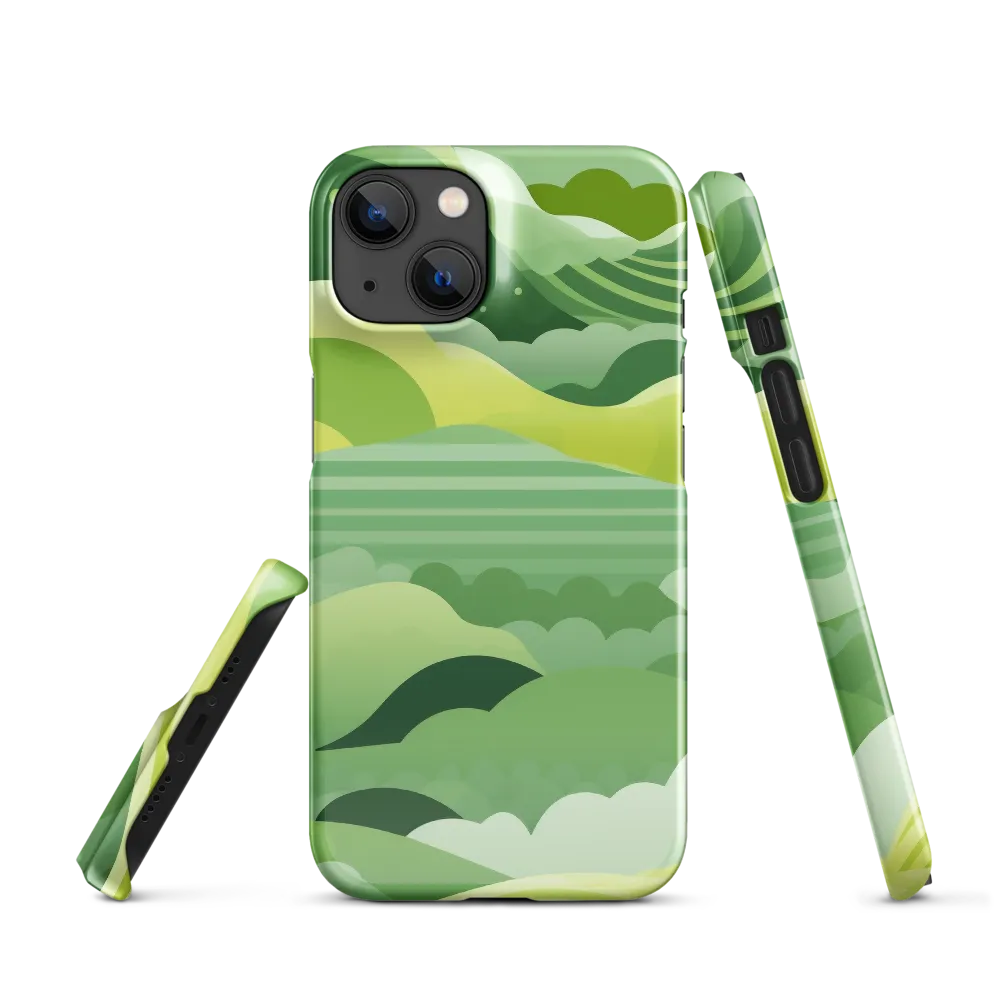 Tranquility in Green Waves