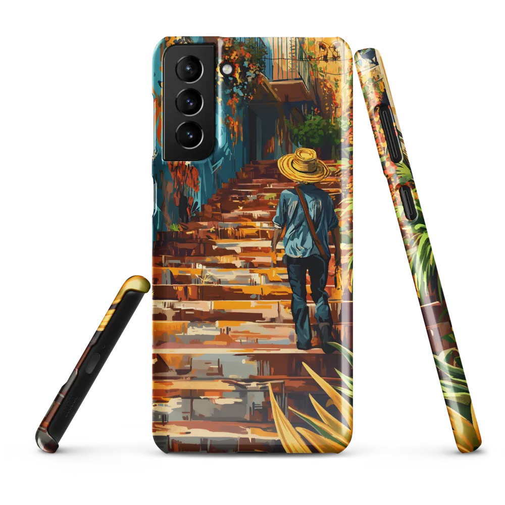 Steps to Adventure | Phone Case |  S21 Plus | Snap Case | Glossy