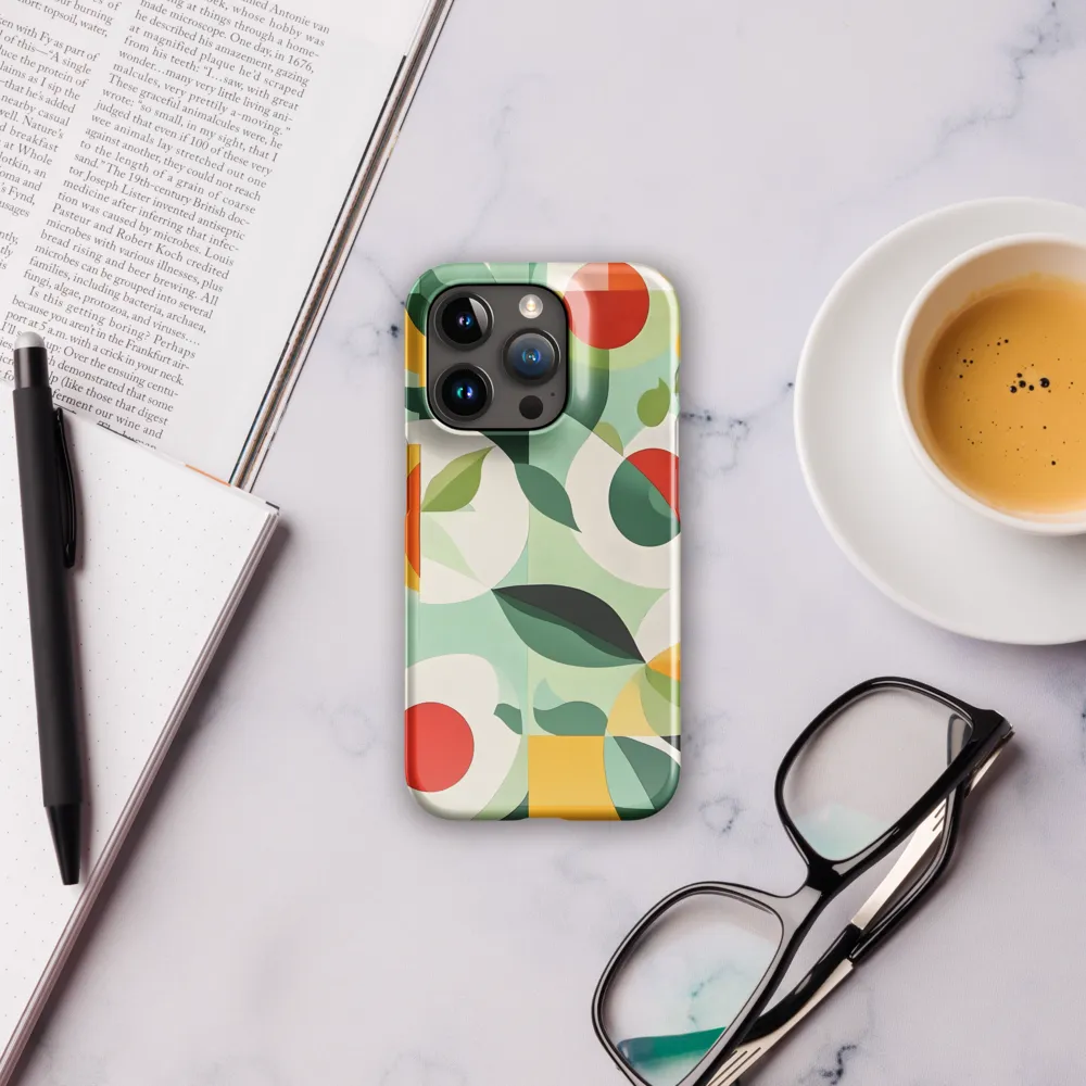 Harmony in Shapes: A Playful Abstract Design