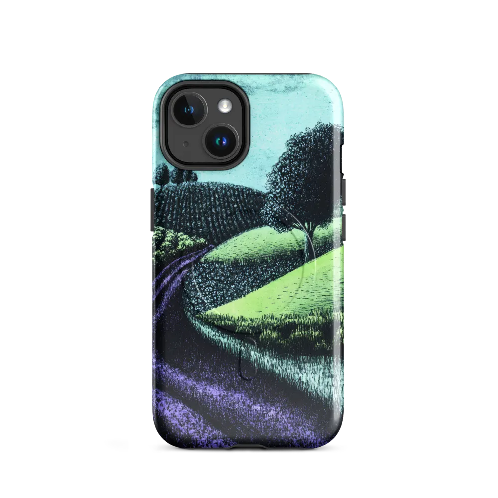 Winding Serenity: A Modern Landscape