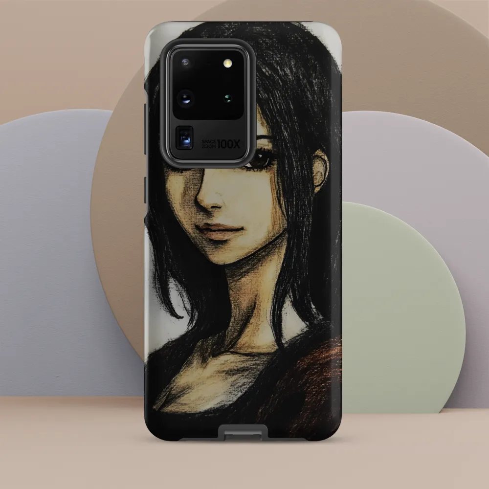 Portrait of Confidence | Phone Case |  S20 Ultra | Tough Case | Matte