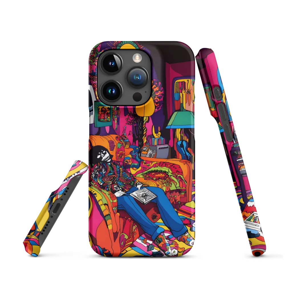 Psychedelic Reverie | Phone Case |  15 Pro | Snap Case | Matte