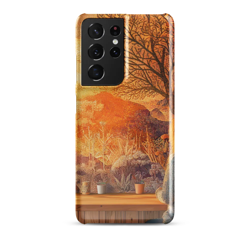 Whispers of a Golden Sunset | Phone Case |  S21 Ultra | Snap Case | Glossy