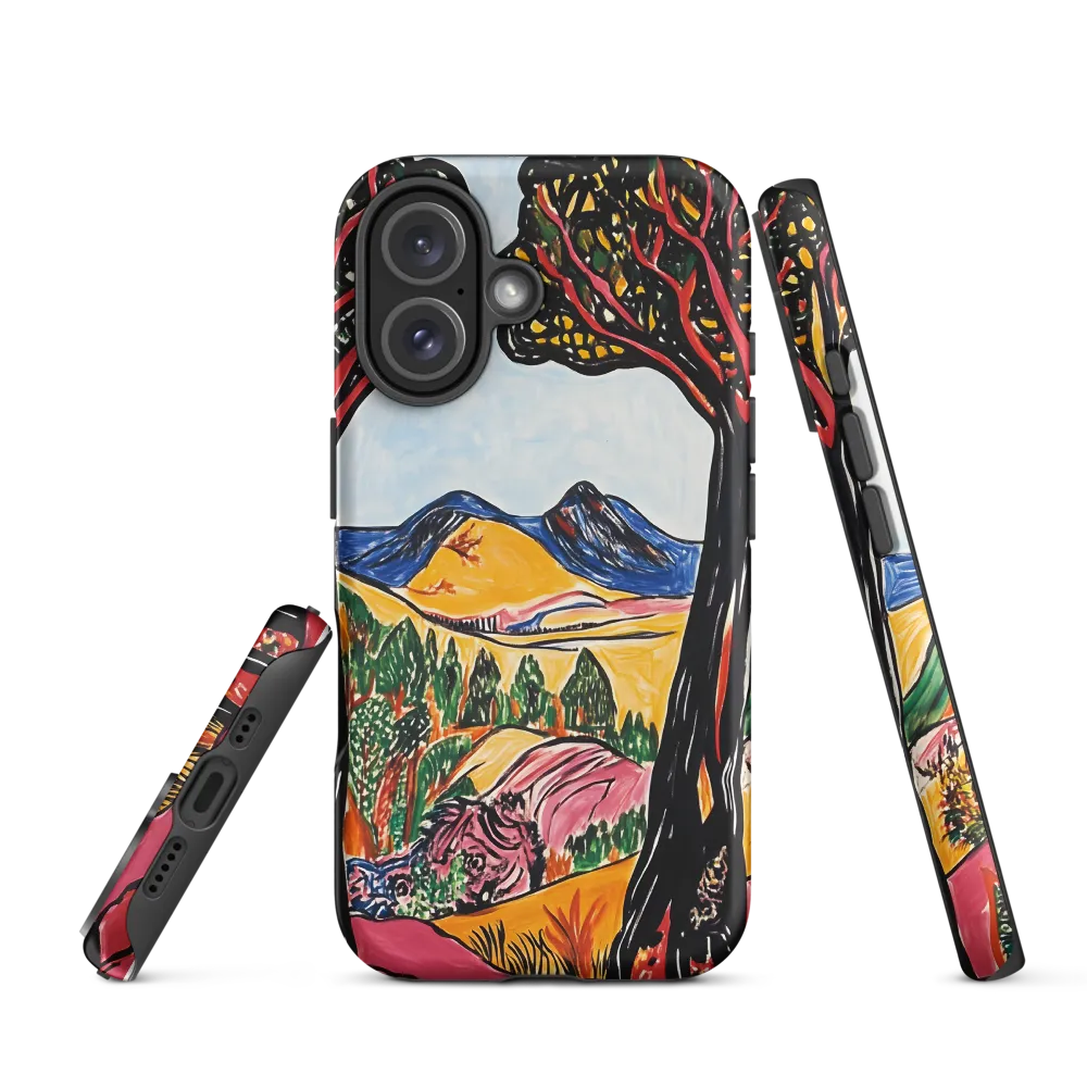 Vibrant Nature's Embrace | Phone Case