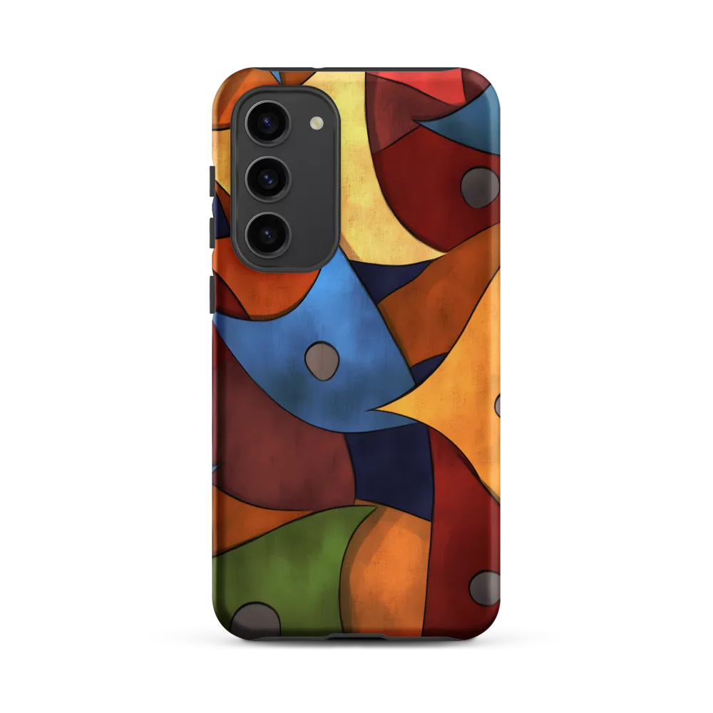 Vibrant Interplay of Shapes