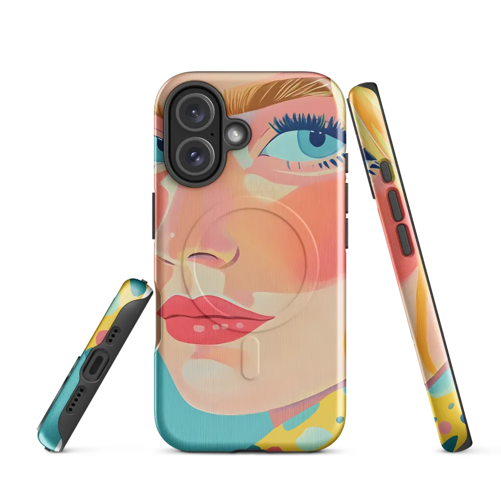 Vibrant Elegance: A Pop Art Portrait