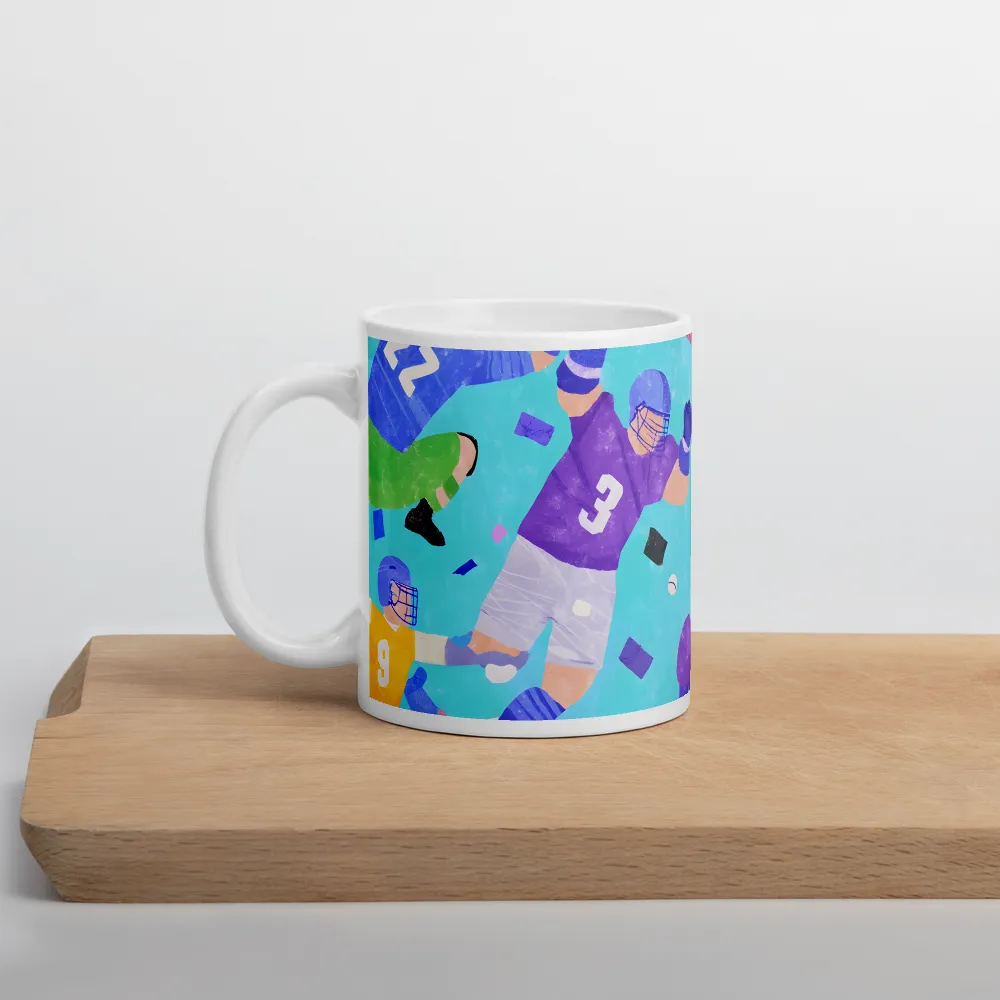 Dynamic Playmakers in Motion | Mug with White inside | 11 oz