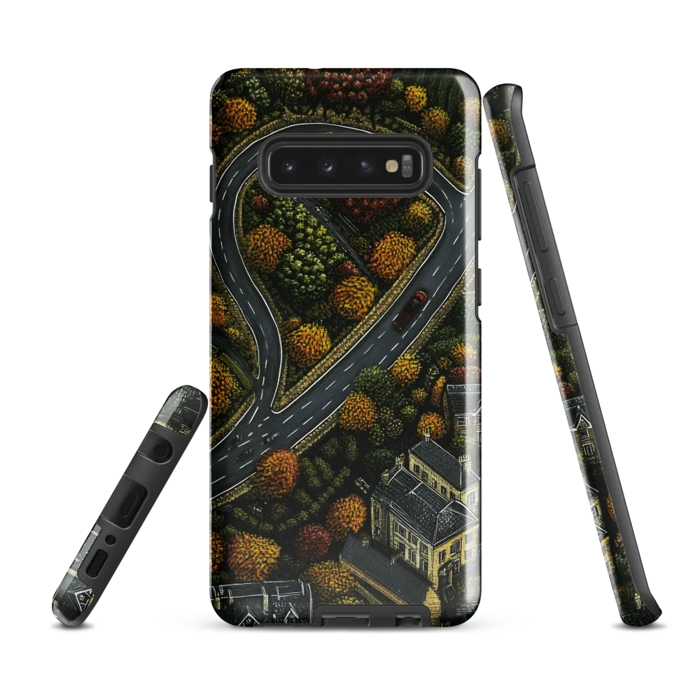 Heartfelt Journey Through Autumn | Phone Case |  S10 Plus | Tough Case | Glossy