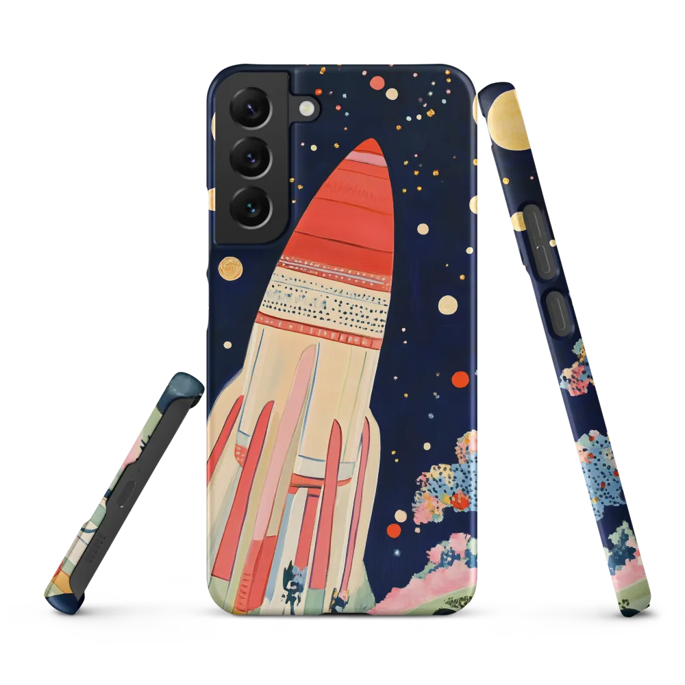 Cosmic Dreams: The Rocket's Journey