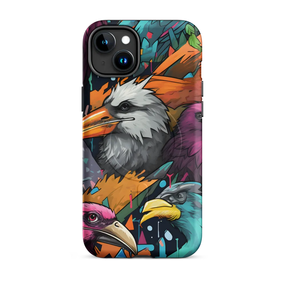Avian Vortex: A Celebration of Color and Form