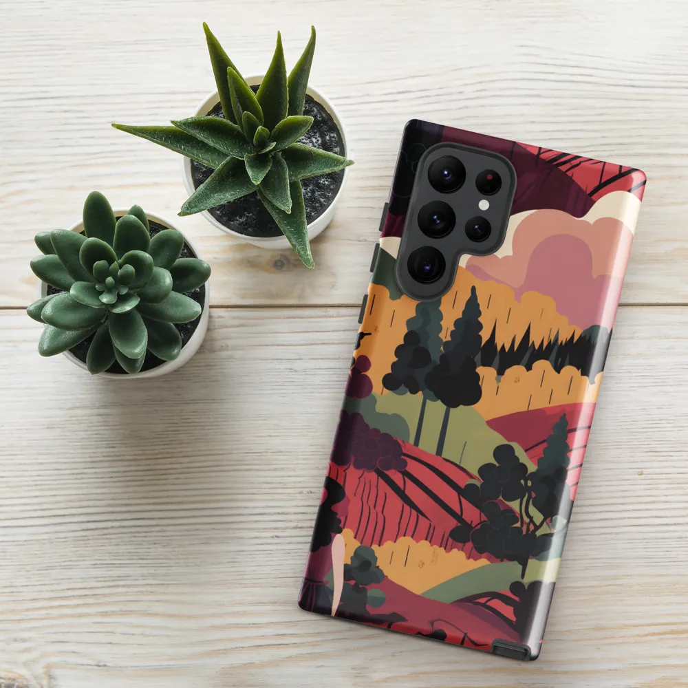 Harmonious Landscapes | Phone Case |  S22 Ultra | Tough Case | Glossy