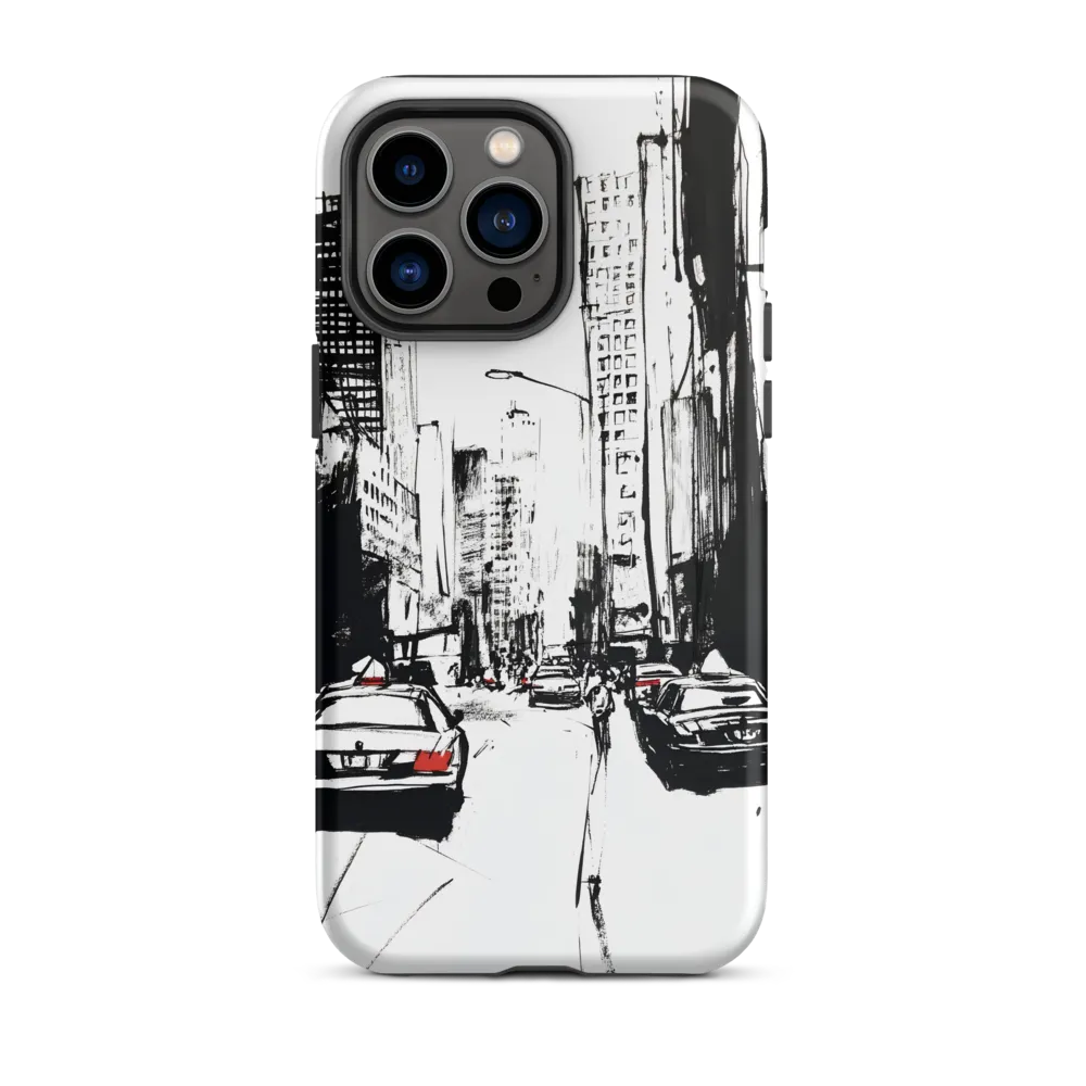 Urban Pulse: A Monochromatic Journey