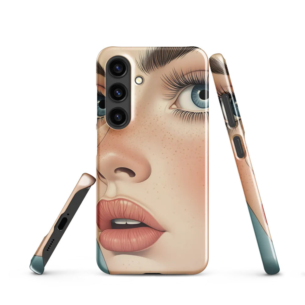 Whispers of Serenity | Phone Case |  S24 | Snap Case | Glossy