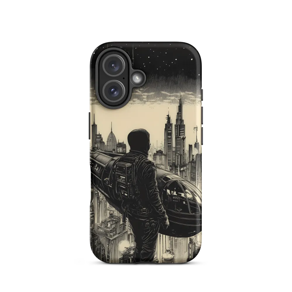 Pilot of the Dystopian Skies | Phone Case