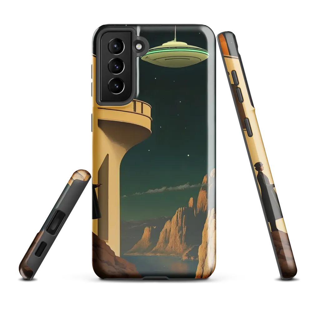 Encountering the Unknown | Phone Case |  S21 Plus | Tough Case | Glossy