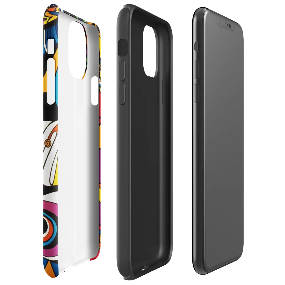 Geometric Dreams in Vivid Colors | Phone Case |  11 Pro Max | Tough Case | Glossy