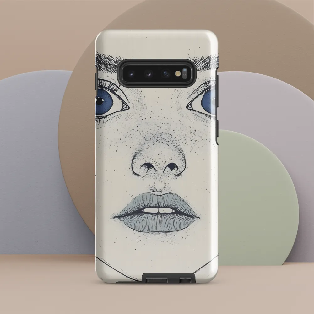 Eyes of Emotion | Phone Case |  S10 Plus | Tough Case | Glossy