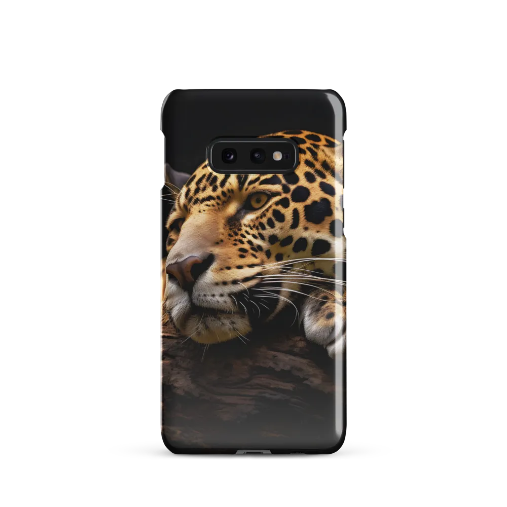 Tranquil Majesty: The Resting Leopard