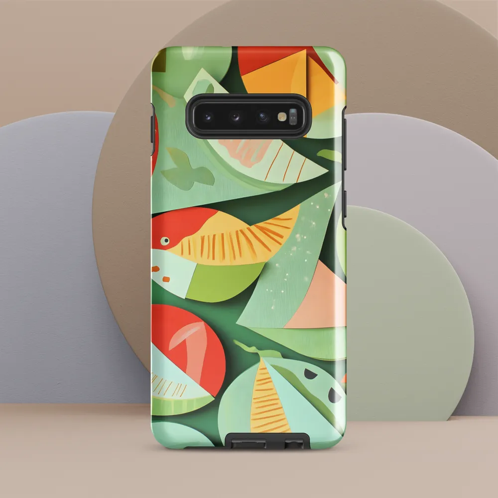 Nature's Palette | Phone Case |  S10 Plus | Tough Case | Glossy