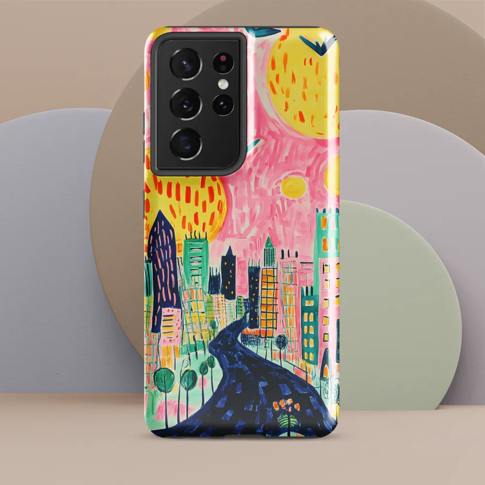 Whimsical Cityscape