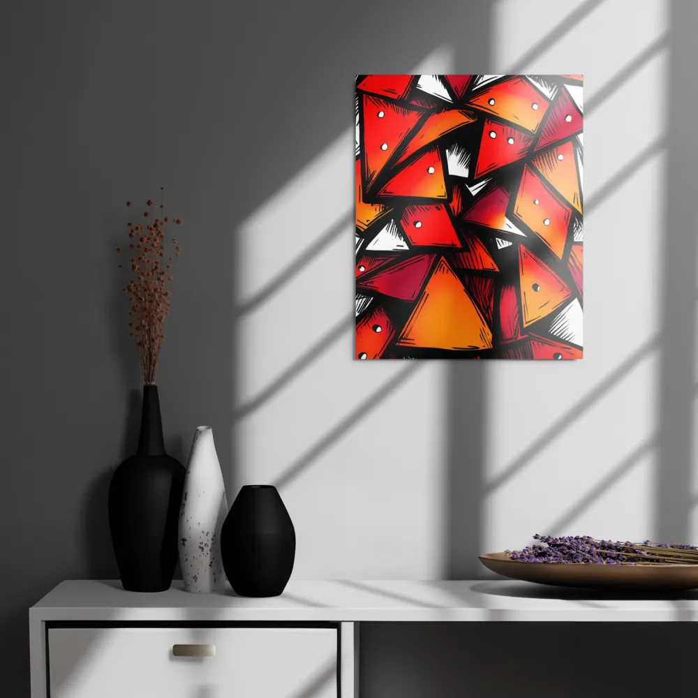Dynamic Geometry of Red and Orange