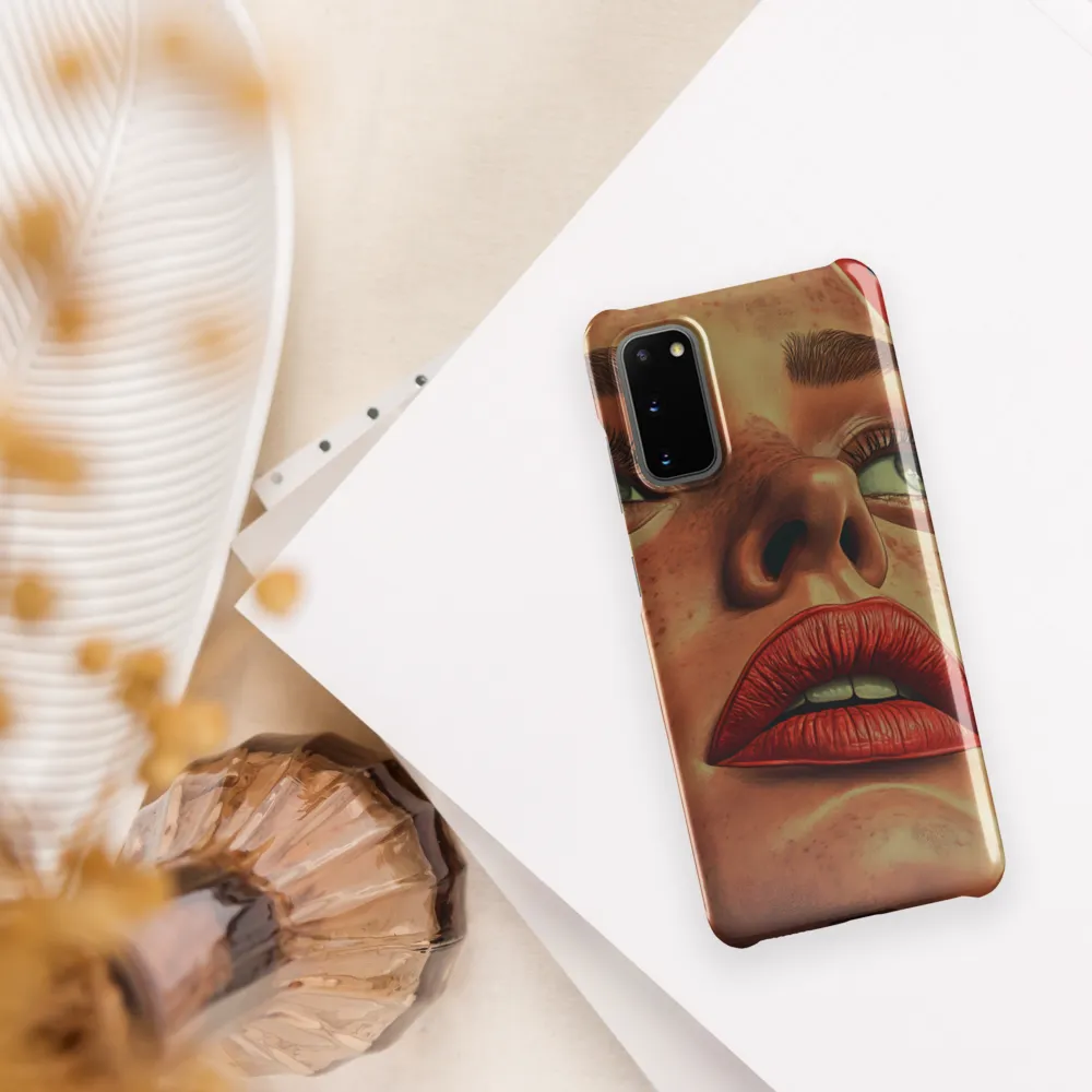 Red Intensity: A Portrait of Elegance