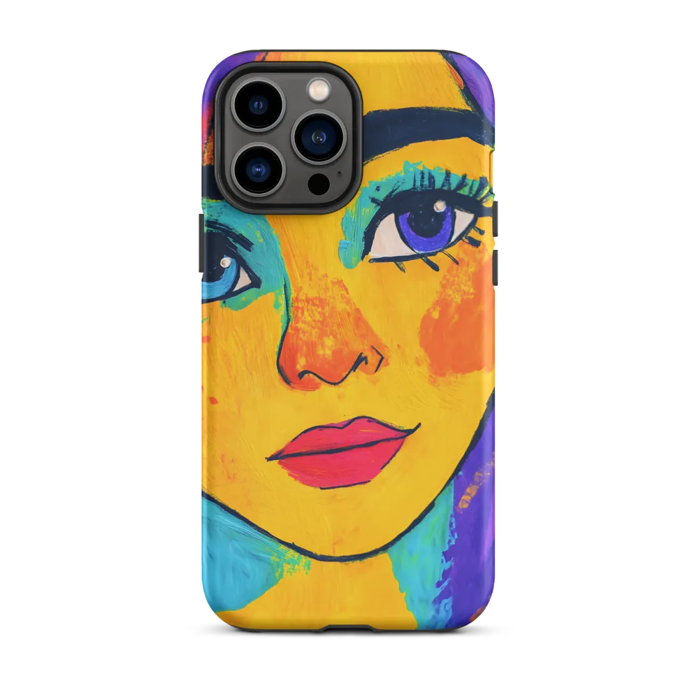 Vibrant Portrait: A Pop Art Exploration