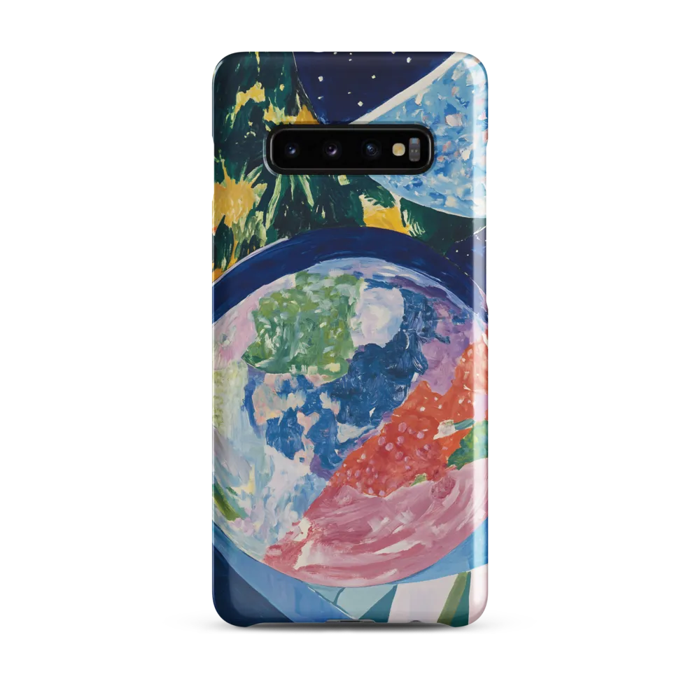 Celestial Orbs of Color | Phone Case |  S10 Plus | Snap Case | Glossy