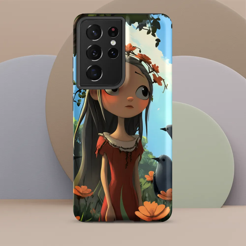 Whispers of Nature | Phone Case |  S21 Ultra | Tough Case | Matte