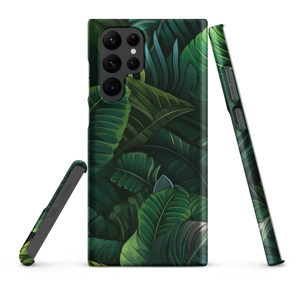 Lush Canopy: A Tropical Foliage Study