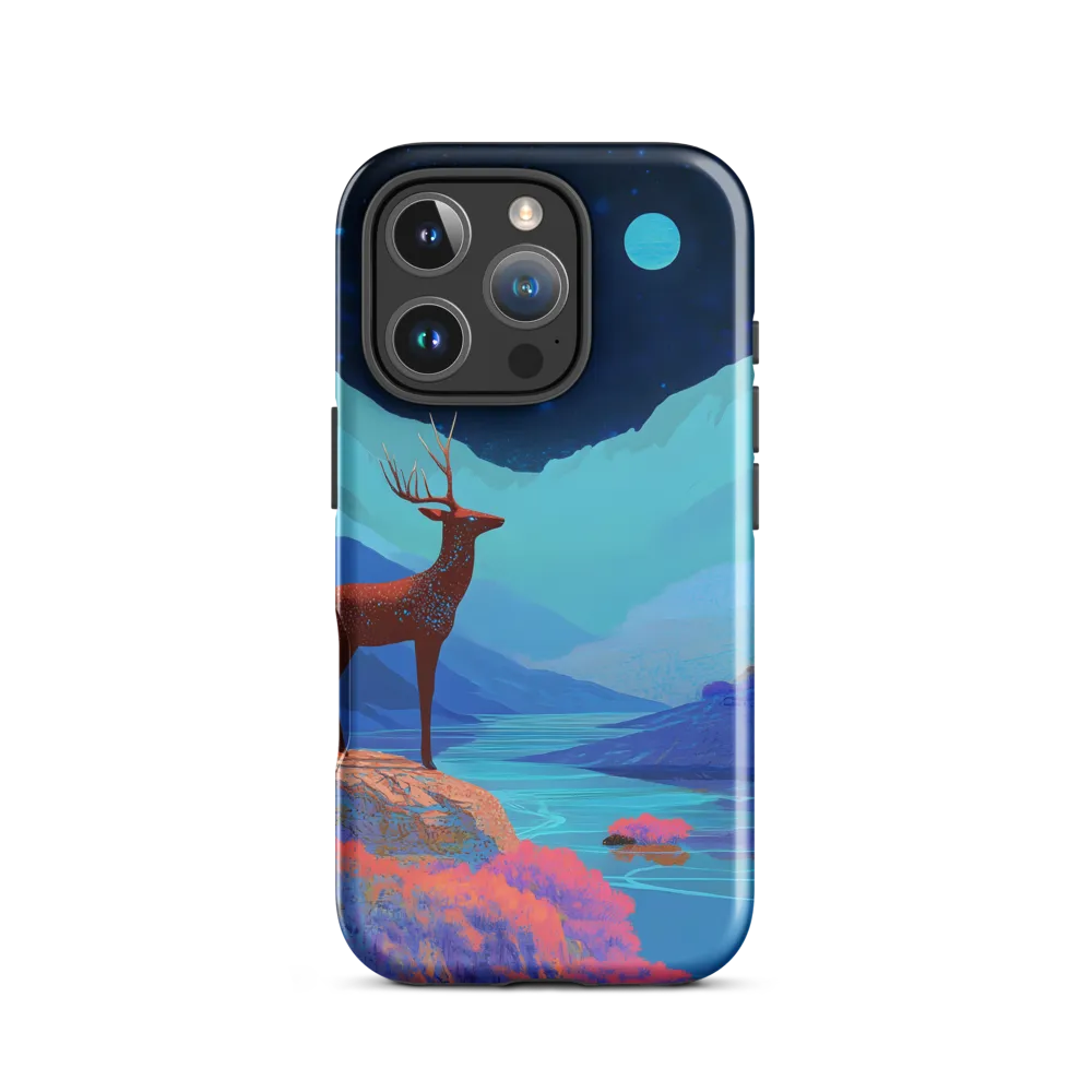 Cosmic Serenity: The Starlit Stag