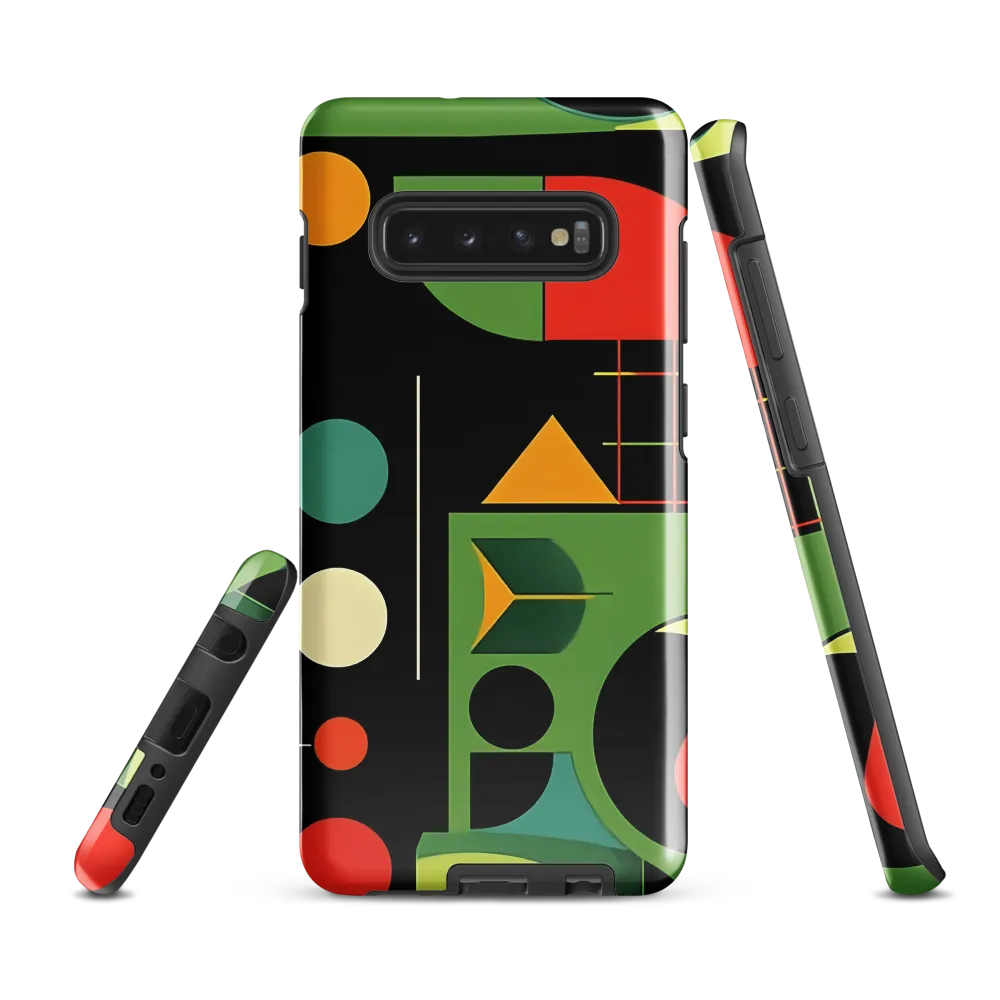 Geometric Harmony | Phone Case |  S10 Plus | Tough Case | Glossy