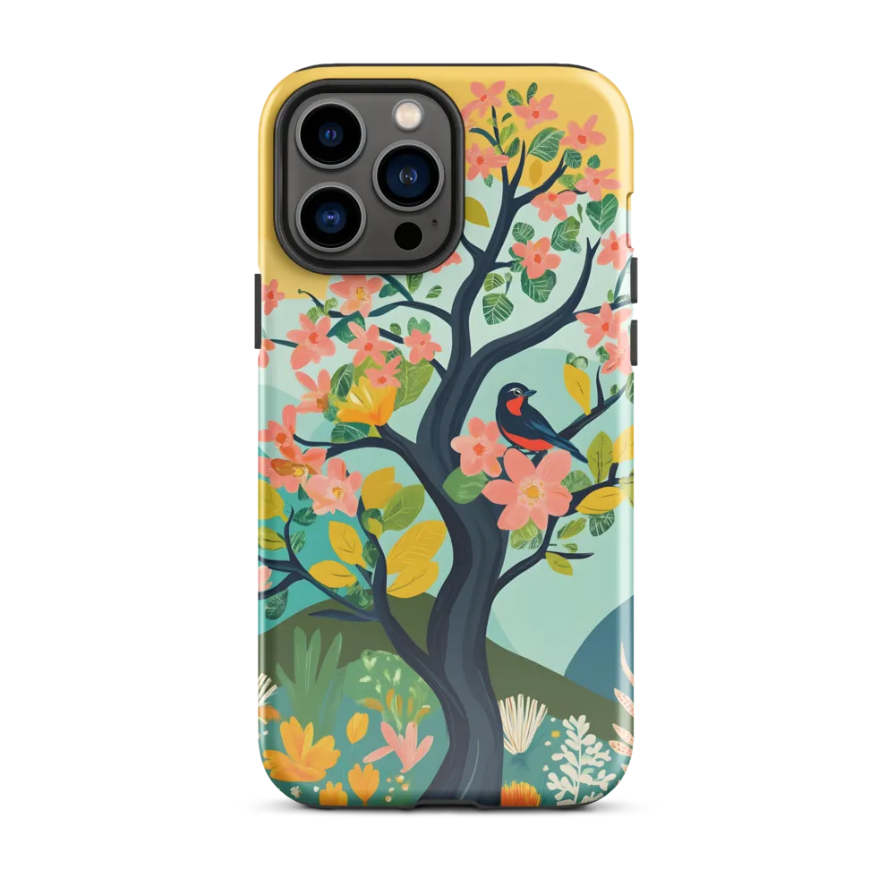Spring Blossoms: A Serene Encounter