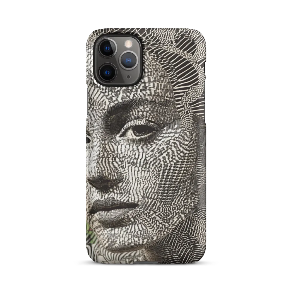 Intricate Patterns of the Human Face | Phone Case |  11 Pro | Snap Case | Matte