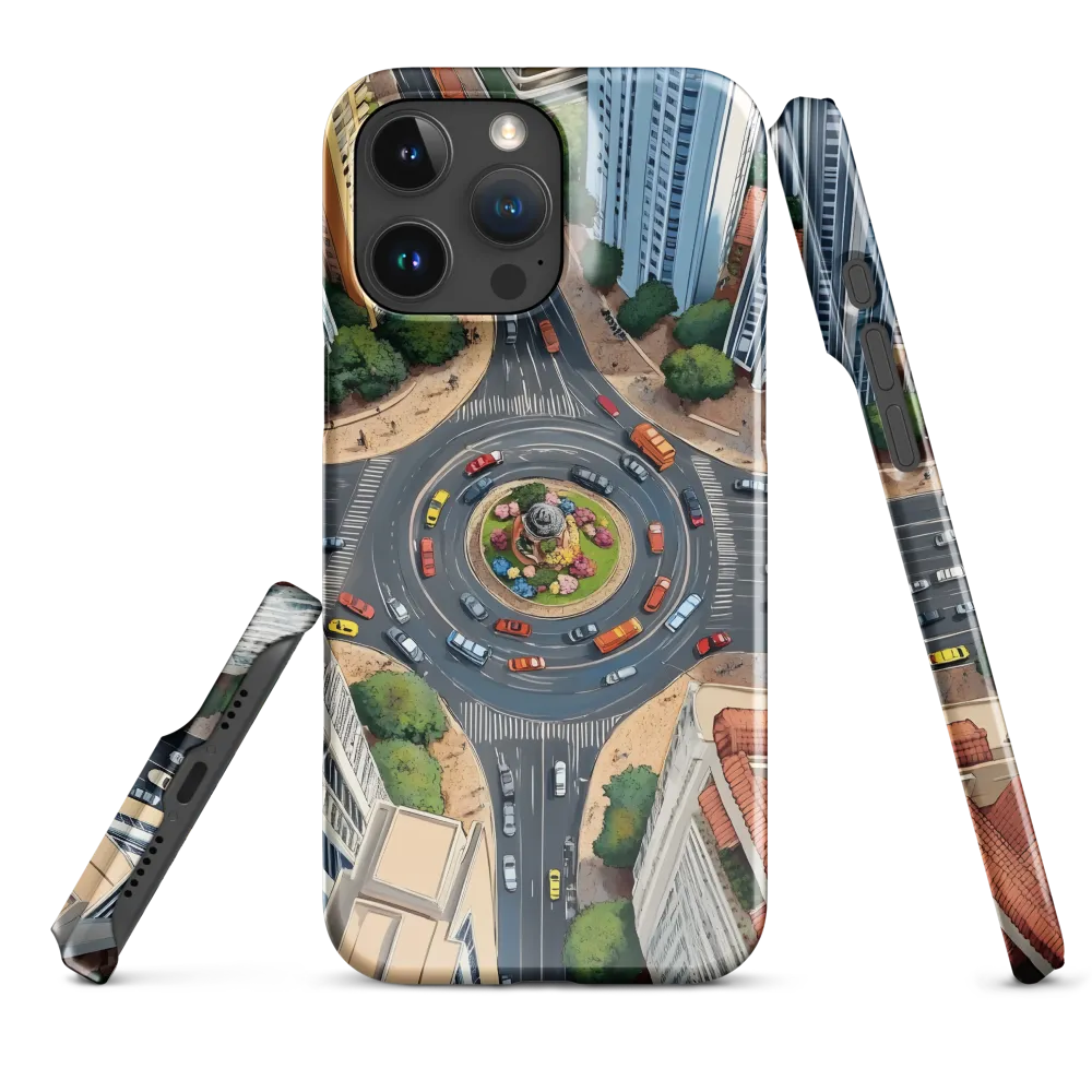 Urban Symphony: Aerial Vision of City Life