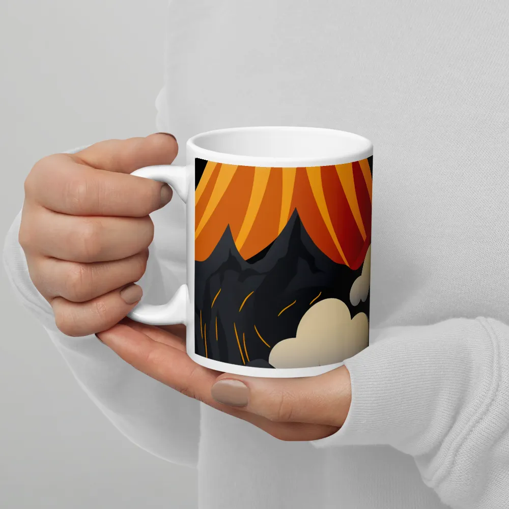 Eruption of Colors | Mug with White inside | 11 oz